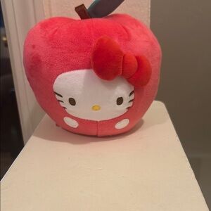 Round1 Claw Machine 5inch Hello Kitty Red Plush Apple